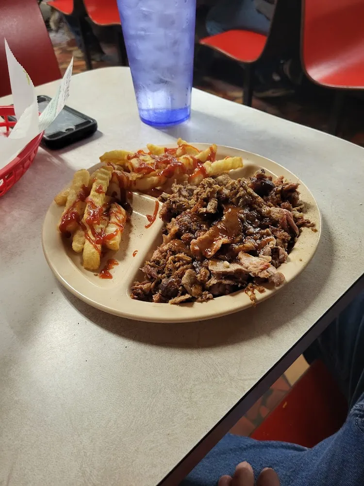 BBQ Plate with Fries