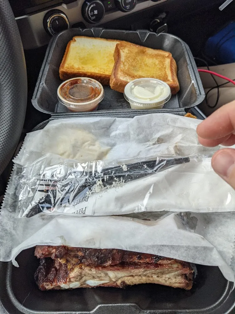 Ribs and Potato Salad